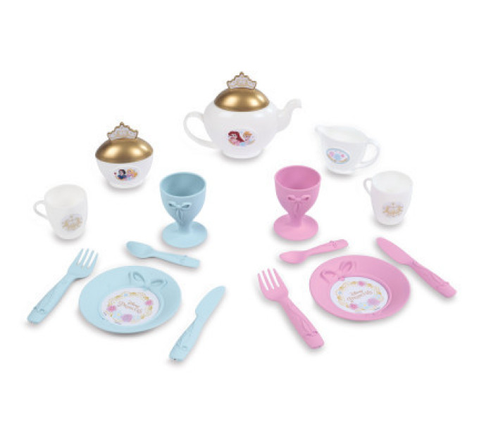 Smoby Ігровий набір Smoby Візок Дісней Принцеси зі знімним підносом із сервізом 17 аксесуарів (312502)