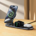 Acefast Зарядний пристрій Acefast Wireless QI 3in1 15W E19 Qi2 (6974316283096)