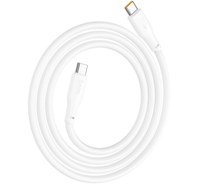 HOCO Дата кабель USB-C to USB-C 1.0m 240W TPE X93 white HOCO (6931474790736)