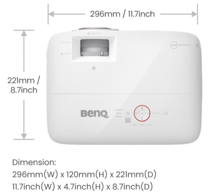 BenQ Проектор BenQ TH671ST (9H.JGY77.1HE)