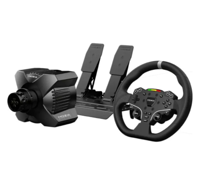 MOZA Racing Кермо MOZA Racing R3 Racing Bundle for PC + подв. педалі SR-P Lite (RS074_Moza)