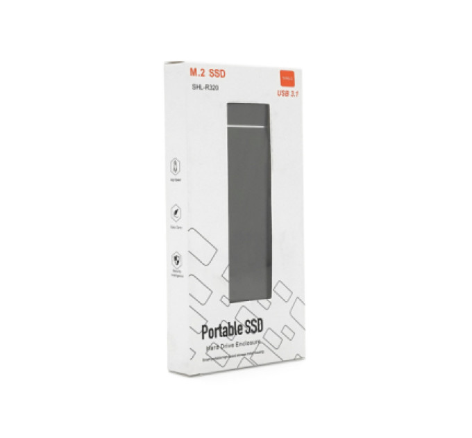 Voltronic Кишеня зовнішня Voltronic SHL-R320 USB 3.0 to M.2 NGFF black (YT-USB3.0M.2 NGFF/B)