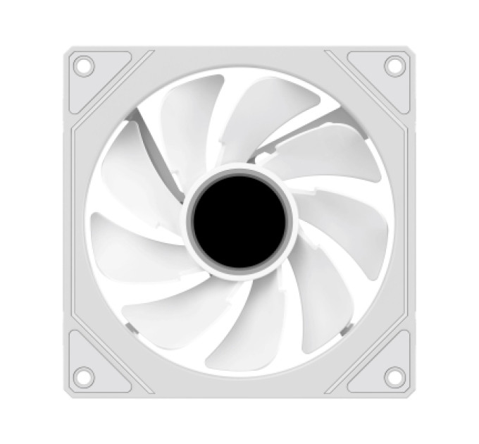 OCYPUS Кулер до корпусу OCYPUS GAMMA F12 WH ARGB REVERSE BLADE (GAMMA-F12-WH1AM01X-GL)