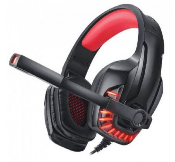 Навушники REAL-EL GDX-7650 Black-Red