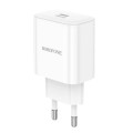 BOROFONE Зарядний пристрій BOROFONE 1xUSB-C PD20W BA81A white (6941991108181)