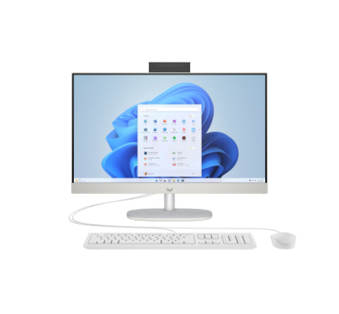 HP Комп'ютер HP 24-cr1006ua AiO / Ultra5 125U, 16, 512, Cam, кл+м (D3SB2EA)