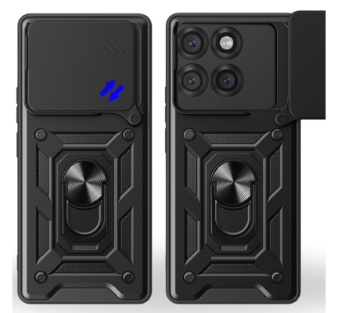 BeCover Чохол до мобільного телефона BeCover Military Motorola Edge 60 Pro Black (715527)
