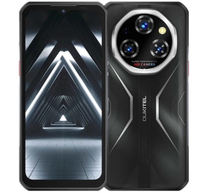 OUKITEL Мобільний телефон OUKITEL WP55S 8/256GB Black (6941749845801)