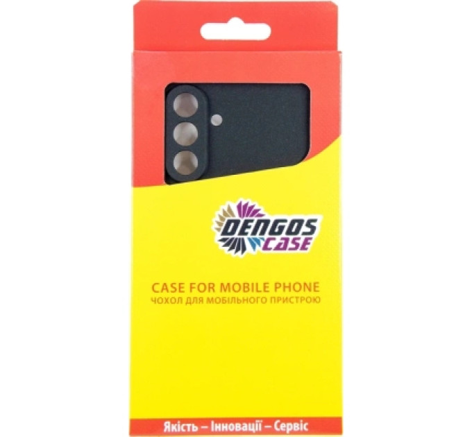 Dengos Чохол до мобільного телефона Dengos Carbon Cover + Glass Samsung Galaxy A57 Black (DG-KM-195)
