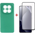 Dengos Чохол до мобільного телефона Dengos Soft Cover + Glass Xiaomi Redmi Note 15 Pro 4G Mint (DG-KM-196)