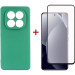 Dengos Чохол до мобільного телефона Dengos Soft Cover + Glass Xiaomi Redmi Note 15 Pro 4G Mint (DG-KM-196)