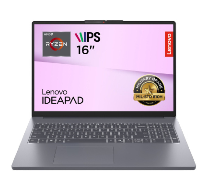 Lenovo Ноутбук Lenovo IdeaPad Slim 3 16ARP10 (83K800EGRA)