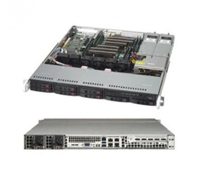 Серверна платформа Supermicro CSE-113MFAC2-R804CB