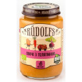 Rudolfs Дитяче пюре Rudolfs Телятина з овочами 190 г (4751017940235)