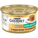 Purina Gourmet Вологий корм для кішок Purina Gourmet Gold. Ніжні биточки з індичкою і шпинатом 85 г (7613035442245)