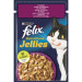 Purina Felix Вологий корм для кішок Purina Felix Sensations Jellies з качкою та шпинатом у желе 85 г (7613039831281)
