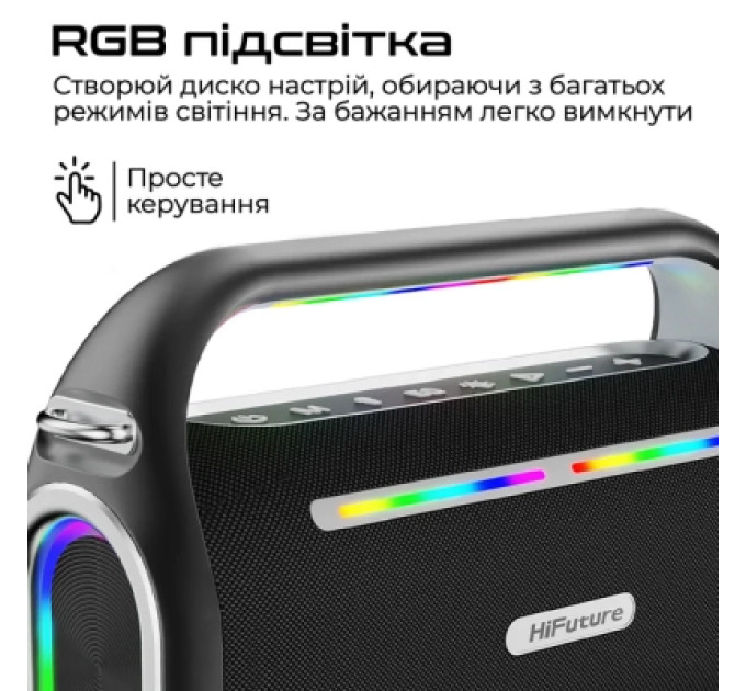 HIFuture Акустична система HiFuture Musicbox 200 Black (musicbox200.black)