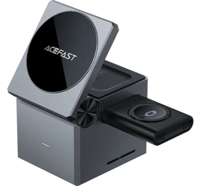 Acefast Зарядний пристрій Acefast Wireless QI 3in1 15W E18 Rubik''s (6974316282884)
