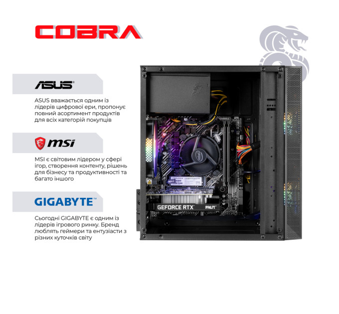 COBRA Персональний комп`ютер COBRA Advanced (I121F.16.S5.35.25076)