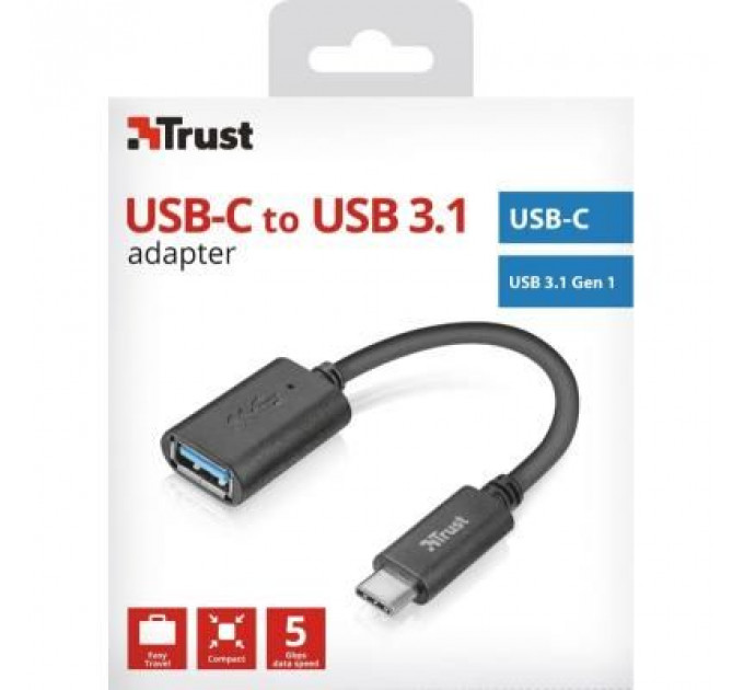 Перехідник USB-C to USB3.0 Trust (20967_TRUST)