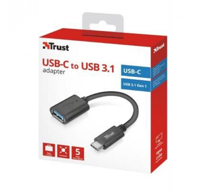 Перехідник USB-C to USB3.0 Trust (20967_TRUST)