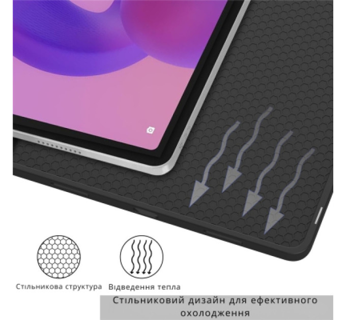 BeCover Чохол до планшета BeCover Flexible TPU Mate Lenovo Idea Tab/K11 (2nd Gen) TB336/Xiaoxin Pad (2025) 11" Black (714893)