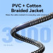 Vention Кабель мультимедійний HDMI M to HDMI M 12.0m V2.0 4K60Hz braided zinc alloy black Vention (ALMBM)