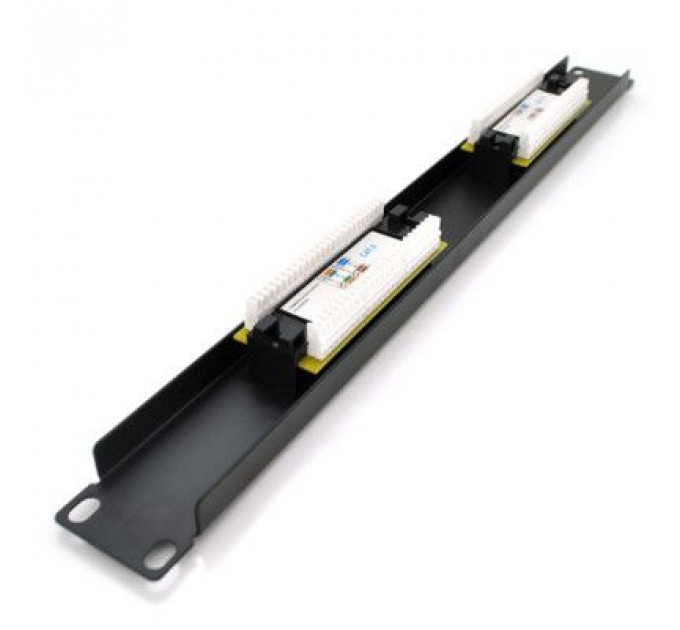 Патч-панель 19" 12хRJ-45 UTP 1U cat.6 Pipo (PP126191U)