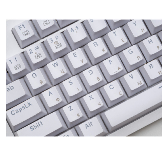 Thunderobot Клавіатура Thunderobot K104 Red Switch USB UA White (6932066308162)