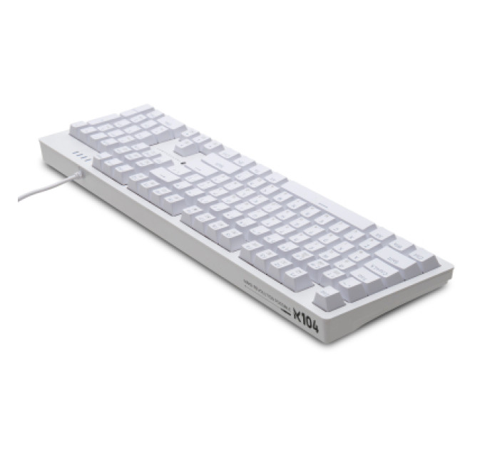 Thunderobot Клавіатура Thunderobot K104 Red Switch USB UA White (6932066308162)