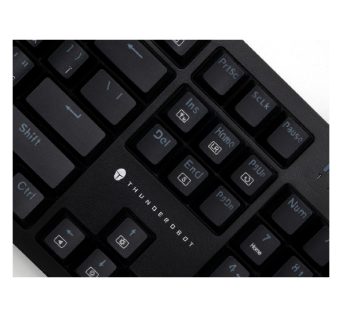 Thunderobot Клавіатура Thunderobot K104 Blue Switch USB UA Black (6932066309046)