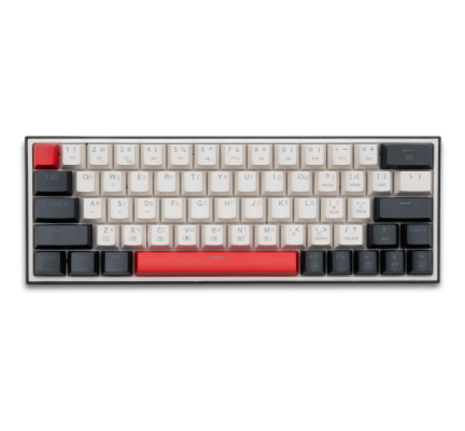 Thunderobot Клавіатура Thunderobot K63 RGB Red Switch USB UA White (6932066313449)