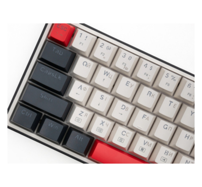 Thunderobot Клавіатура Thunderobot K63 RGB Red Switch USB UA White (6932066313449)