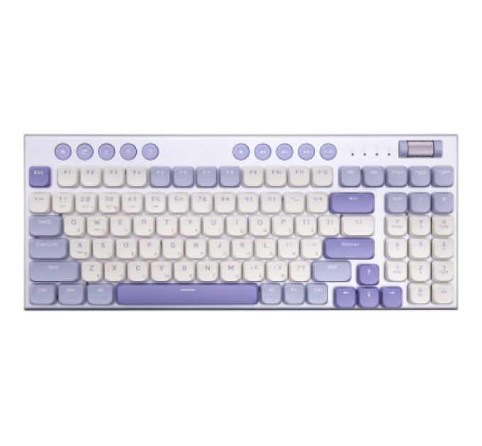 Thunderobot Клавіатура Thunderobot K96 Tri-mode Red Switch UA Purple (6932066308223)