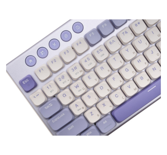 Thunderobot Клавіатура Thunderobot K96 Tri-mode Red Switch UA Purple (6932066308223)