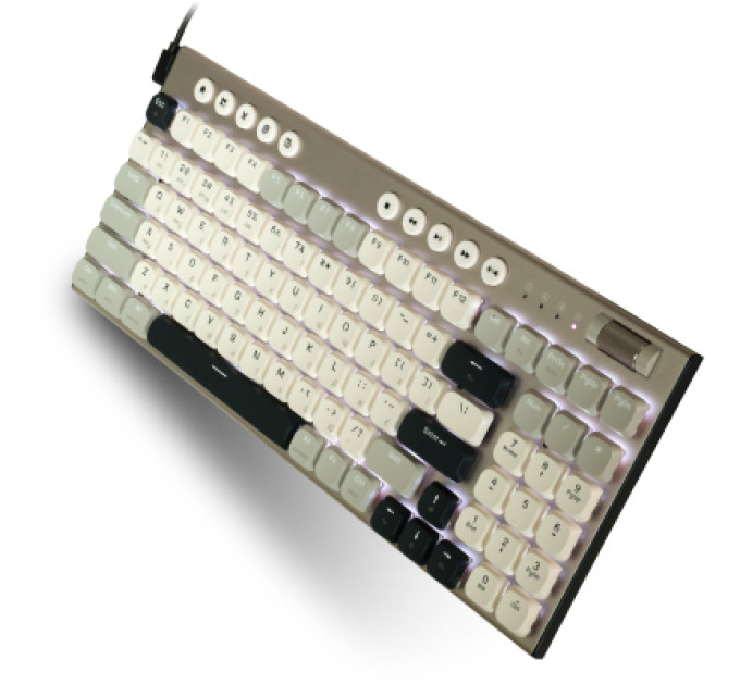 Thunderobot Клавіатура Thunderobot K96 Tri-mode Red Switch UA Grey (6932066308230)