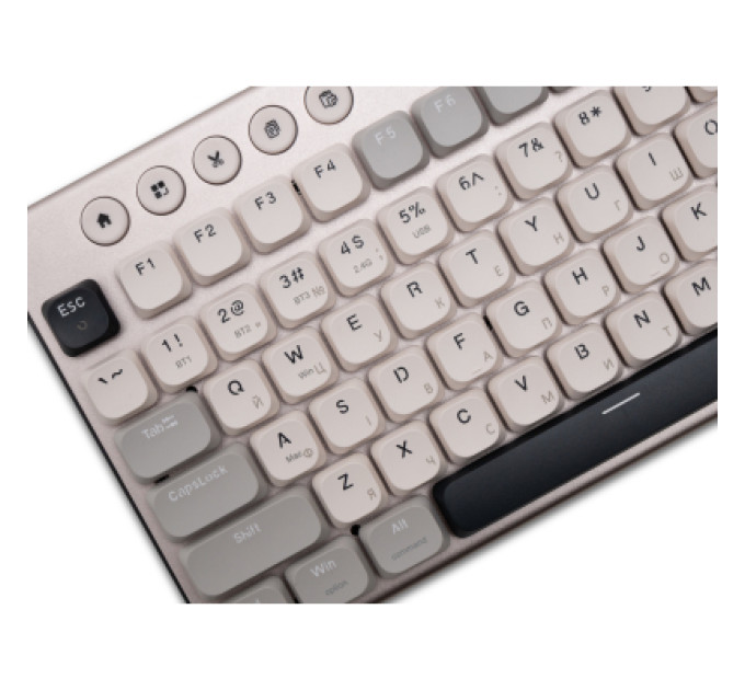 Thunderobot Клавіатура Thunderobot K96 Tri-mode Red Switch UA Grey (6932066308230)
