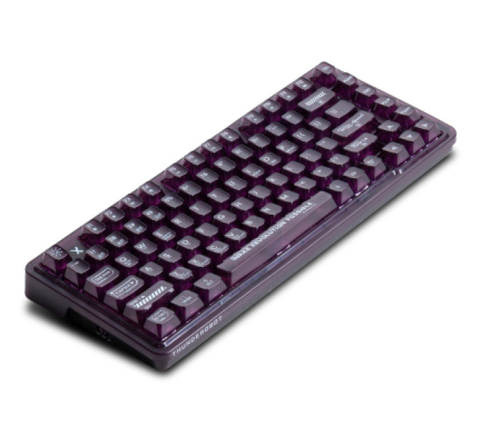 Thunderobot Клавіатура Thunderobot K75 TKL RGB Tri-mode Violet Mist Moon Switch UA Purple (6932066305550)