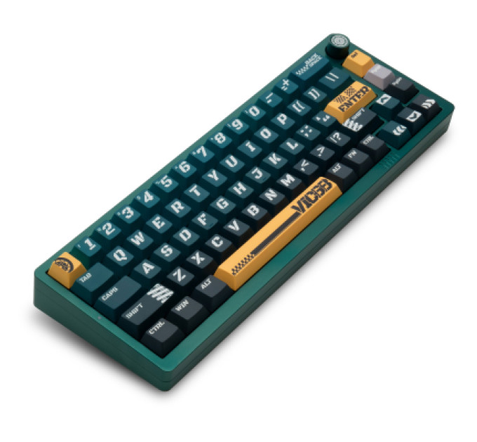 Thunderobot Клавіатура Thunderobot VIC68 TTC Ultra RGB King Magnetic Switch USB UA Parrot Green (6932066320188)