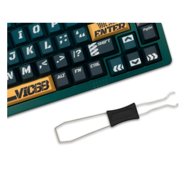 Thunderobot Клавіатура Thunderobot VIC68 TTC Ultra RGB King Magnetic Switch USB UA Parrot Green (6932066320188)