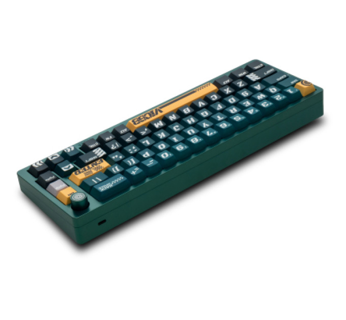 Thunderobot Клавіатура Thunderobot VIC68 TTC Ultra RGB King Magnetic Switch USB UA Parrot Green (6932066320188)