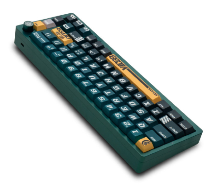 Thunderobot Клавіатура Thunderobot VIC68 TTC Ultra RGB King Magnetic Switch USB UA Parrot Green (6932066320188)