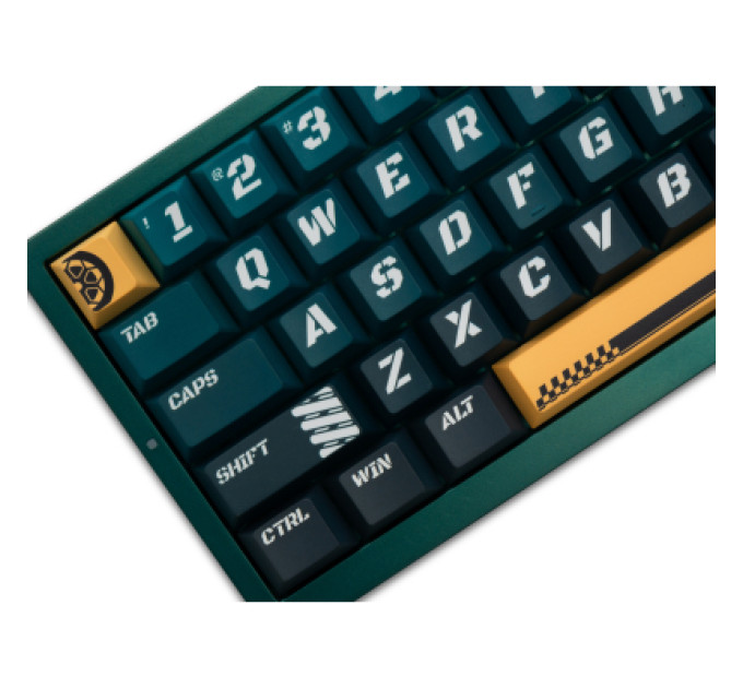 Thunderobot Клавіатура Thunderobot VIC68 TTC Ultra RGB King Magnetic Switch USB UA Parrot Green (6932066320188)