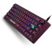 Thunderobot Клавіатура Thunderobot VIC68 Gateron Magnetic Jade Switch Purple USB UA (6932066317201)