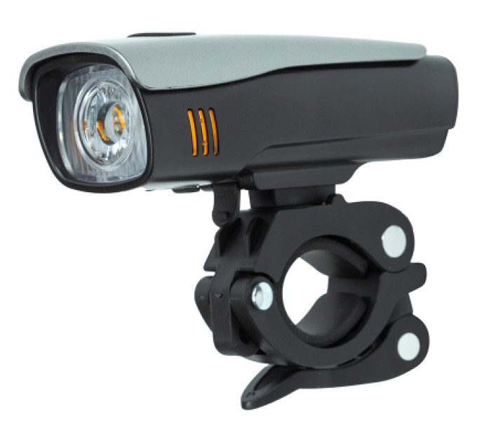 HiSmart Передня велофара HiSmart 300 люмен, LED, USB, IPX5 (HS081492)