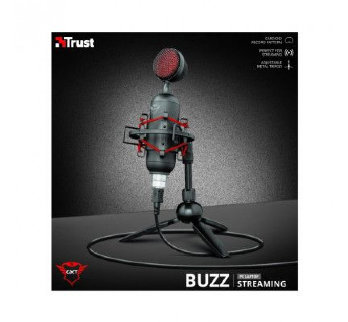 Мікрофон Trust GXT 244 Buzz USB Streaming Microphone Black (23466)