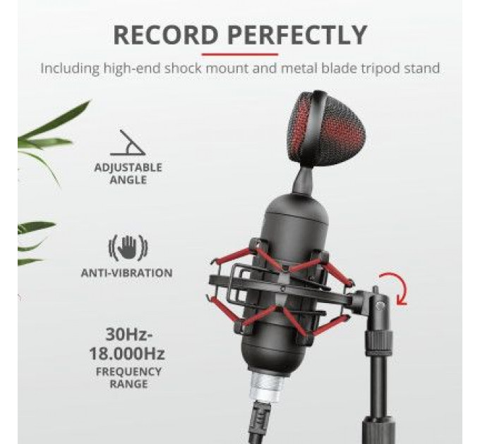 Мікрофон Trust GXT 244 Buzz USB Streaming Microphone Black (23466)