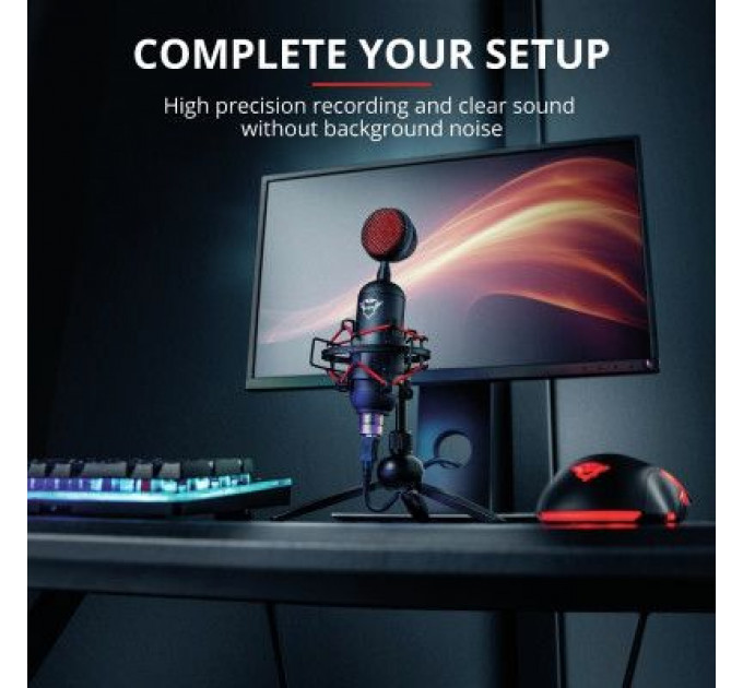 Мікрофон Trust GXT 244 Buzz USB Streaming Microphone Black (23466)