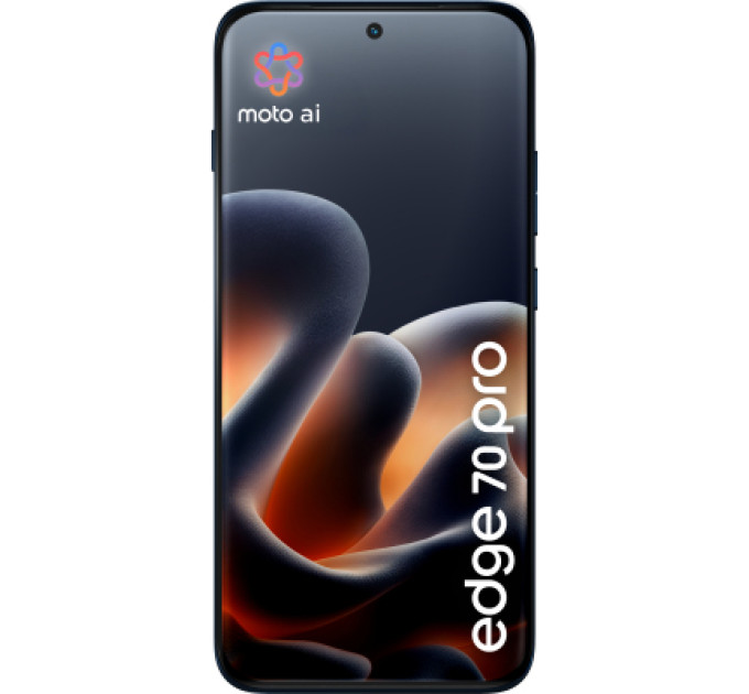 Motorola Мобільний телефон Motorola Edge 70 Pro 8/256GB Titan (Dark Blue) (PBC20087RS)
