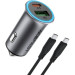 Acefast Зарядний пристрій Acefast 1xUSB-C PD95W + 1xUSB gray (6974316285304)